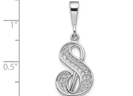14k White Gold Pendants Style D1281S - Classique Jewelry Inc.