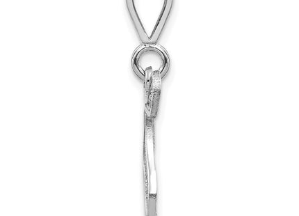 14k White Gold Pendants Style D1281T - Classique Jewelry Inc.