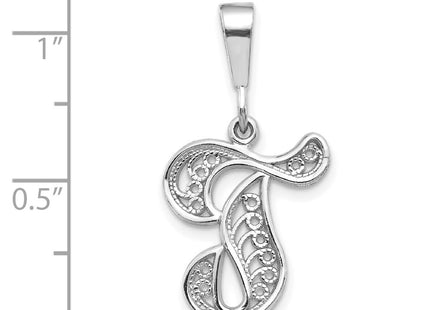 14k White Gold Pendants Style D1281T - Classique Jewelry Inc.