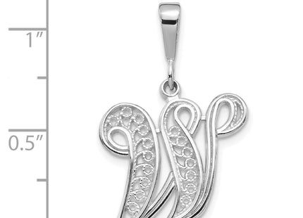 14k White Gold Pendants Style D1281W - Classique Jewelry Inc.