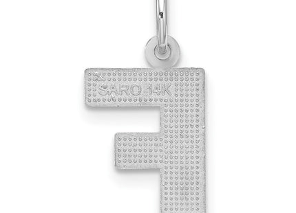14k White Gold Jewelry Style D1282F - Classique Jewelry Inc.