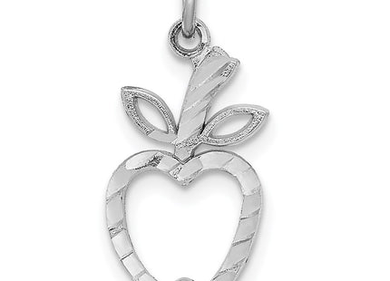 14k White Gold Jewelry Style D1287 - Classique Jewelry Inc.