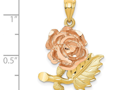 14k Two-tone Pendants Style D1292 - Classique Jewelry Inc.