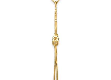 14k Yellow Gold Jewelry Style D1307 - Classique Jewelry Inc.
