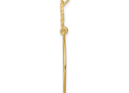 14k Yellow Gold Jewelry Style D1311 - Classique Jewelry Inc.