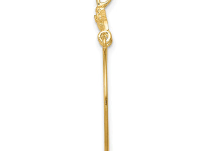 14k Yellow Gold Jewelry Style D1314 - Classique Jewelry Inc.