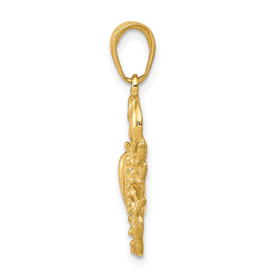 14K Scorpion Pendant