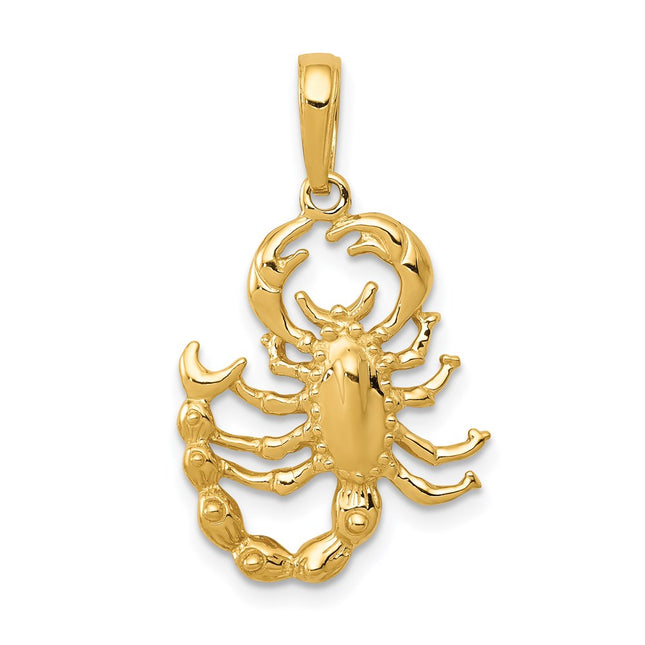 14k Yellow Gold Pendants Style D1330 - Classique Jewelry Inc.