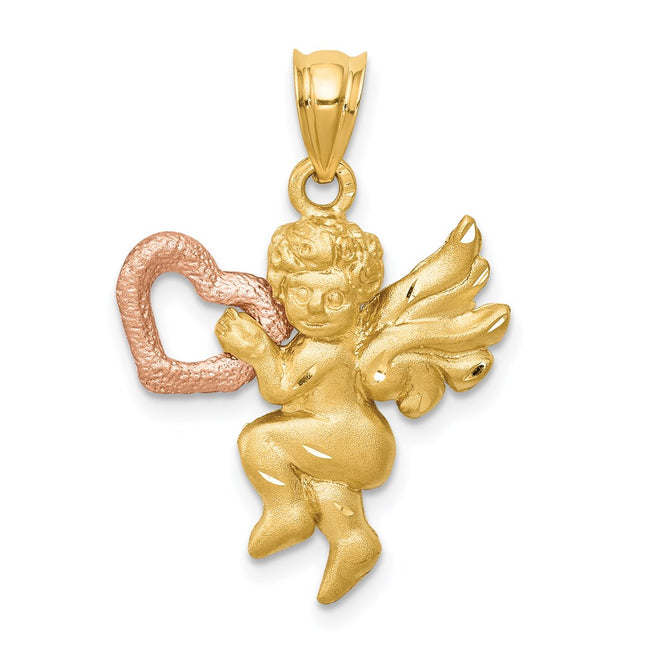14k Two-tone Jewelry Style D135 - Classique Jewelry Inc.