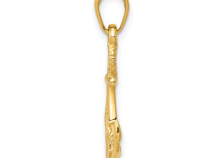 14k Yellow Gold Pendants Style D1360 - Classique Jewelry Inc.