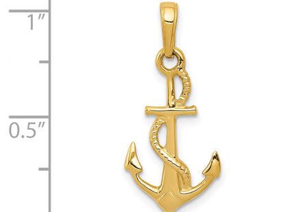 14k Yellow Gold Pendants Style D1360 - Classique Jewelry Inc.