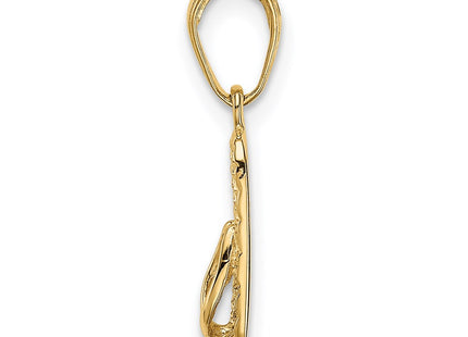 14k Yellow Gold Pendants Style D1366 - Classique Jewelry Inc.