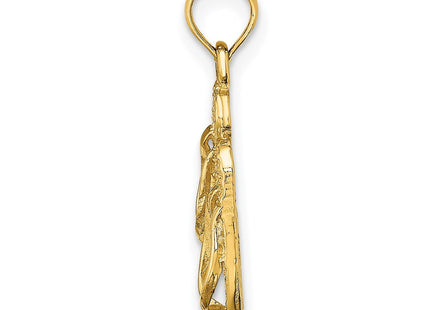 14k Yellow Gold Jewelry Style D1367 - Classique Jewelry Inc.