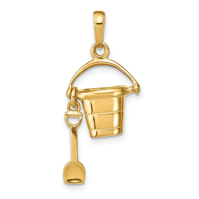 14k Yellow Gold Pendants Style D1381 - Classique Jewelry Inc.