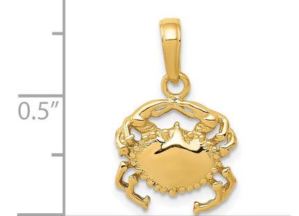 14k Yellow Gold Pendants Style D1385 - Classique Jewelry Inc.