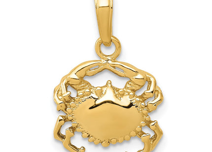 14k Yellow Gold Pendants Style D1385 - Classique Jewelry Inc.