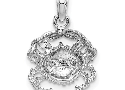 14k White Gold Jewelry Style D1385W - Classique Jewelry Inc.