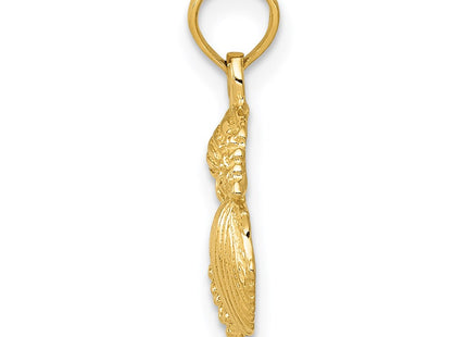 14k Yellow Gold Pendants Style D1389 - Classique Jewelry Inc.