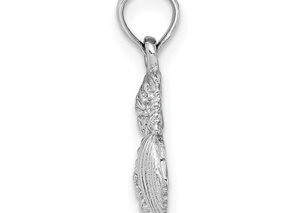 14k White Gold Pendants Style D1389W - Classique Jewelry Inc.