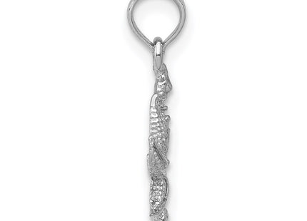 14k White Gold Pendants Style D1394W - Classique Jewelry Inc.