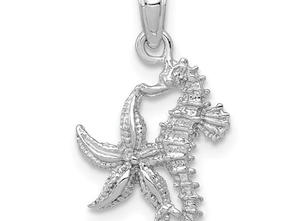 14k White Gold Pendants Style D1394W - Classique Jewelry Inc.