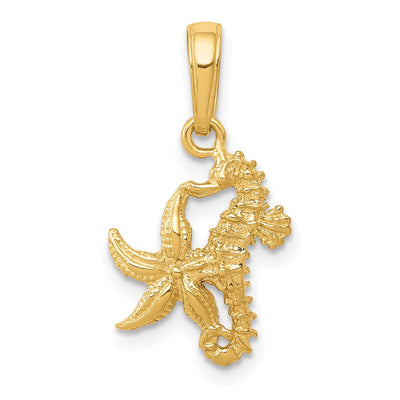 14K gold pendant