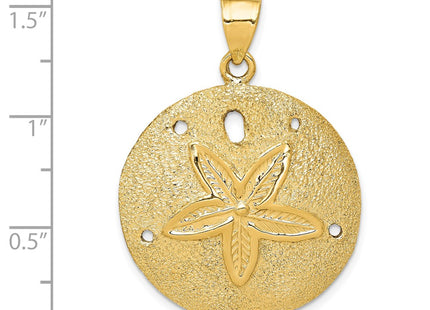 14K gold pendant, another view