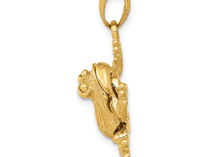 14k Yellow Gold Pendants Style D1409 - Classique Jewelry Inc.