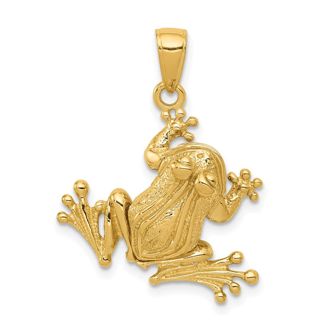 14k Yellow Gold Pendants Style D1409 - Classique Jewelry Inc.