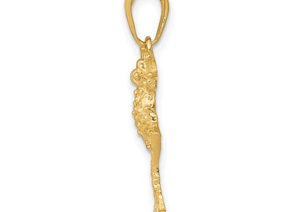 14k Yellow Gold Pendants Style D1412 - Classique Jewelry Inc.