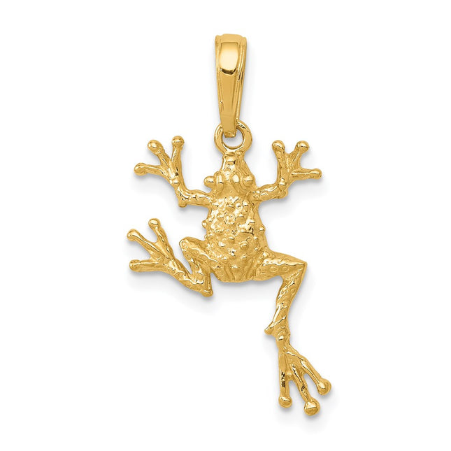 14k Yellow Gold Pendants Style D1412 - Classique Jewelry Inc.
