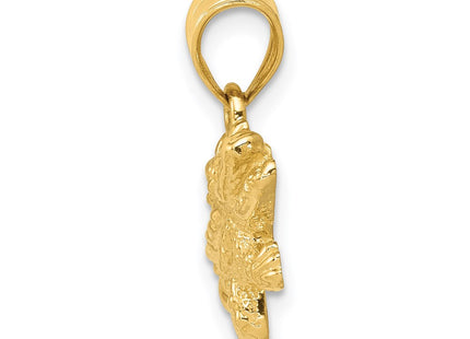 14k Yellow Gold Pendants Style D1416 - Classique Jewelry Inc.