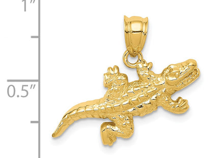 14k Yellow Gold Pendants Style D1416 - Classique Jewelry Inc.