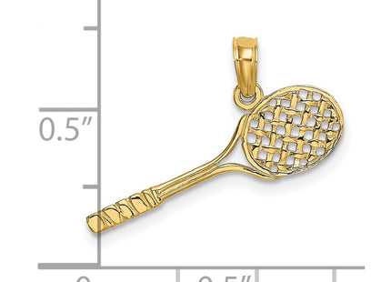 14K gold charm, another view