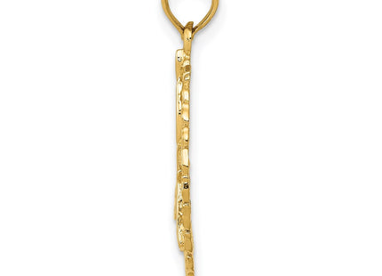 14k Yellow Gold Pendants Style D1445 - Classique Jewelry Inc.