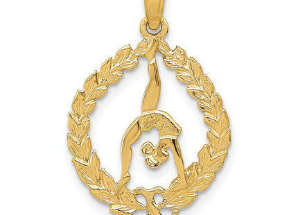14k Yellow Gold Pendants Style D1445 - Classique Jewelry Inc.