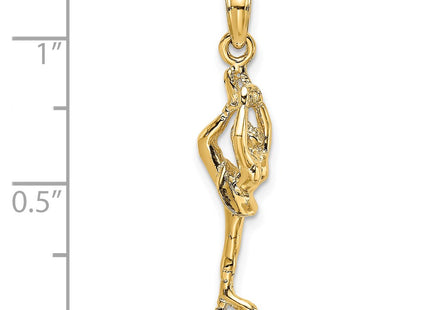 14k Yellow Gold Jewelry Style D1446 - Classique Jewelry Inc.