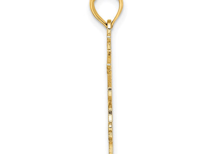 14k Yellow Gold Jewelry Style D1447 - Classique Jewelry Inc.