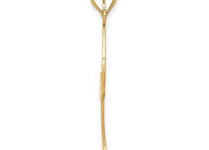 14k Yellow Gold Pendants Style D1450 - Classique Jewelry Inc.