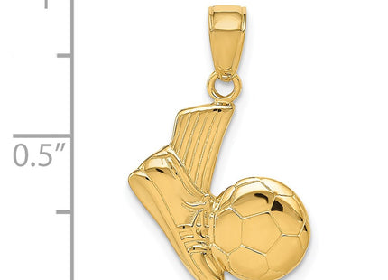 14k Yellow Gold Pendants Style D1459 - Classique Jewelry Inc.