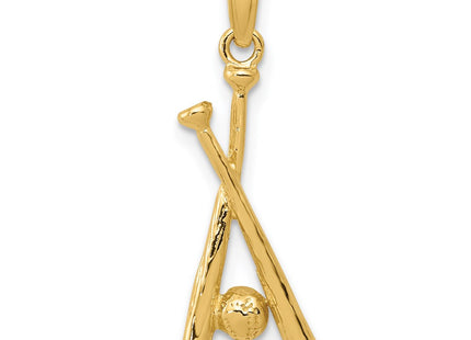 14k Yellow Gold Pendants Style D1460 - Classique Jewelry Inc.