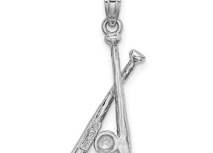 14k White Gold Pendants Style D1460W - Classique Jewelry Inc.