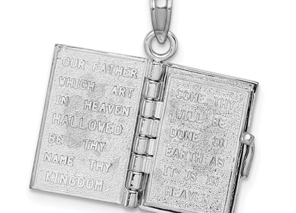 14k White Gold Pendants Style D1504W - Classique Jewelry Inc.