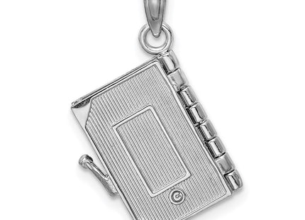 14k White Gold Pendants Style D1504W - Classique Jewelry Inc.