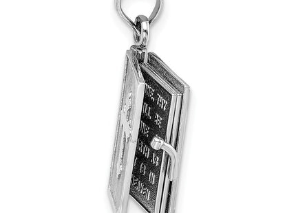14k White Gold Pendants Style D1504W - Classique Jewelry Inc.