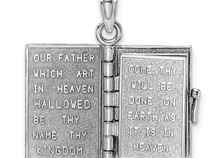 14k White Gold Pendants Style D1504W - Classique Jewelry Inc.