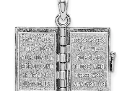 14k White Gold Pendants Style D1504W - Classique Jewelry Inc.
