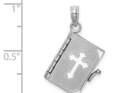 14k White Gold Pendants Style D1504W - Classique Jewelry Inc.