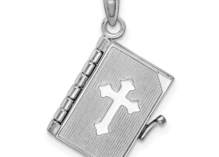 14k White Gold Pendants Style D1504W - Classique Jewelry Inc.