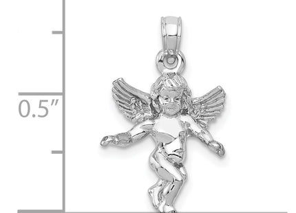 14k White Gold Pendants Style D1512W - Classique Jewelry Inc.